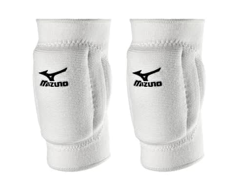 Mizuno T10 Plus Volleyball Knee Pads Adult White One Size | Durable Protection for Intense Play thumbnail 1