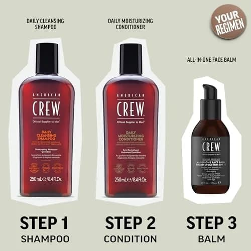 American Crew Daily Cleansing Shampoo Citrus Mint 450ml (15.2 Fl Oz) | For Normal to Oily Hair thumbnail 6