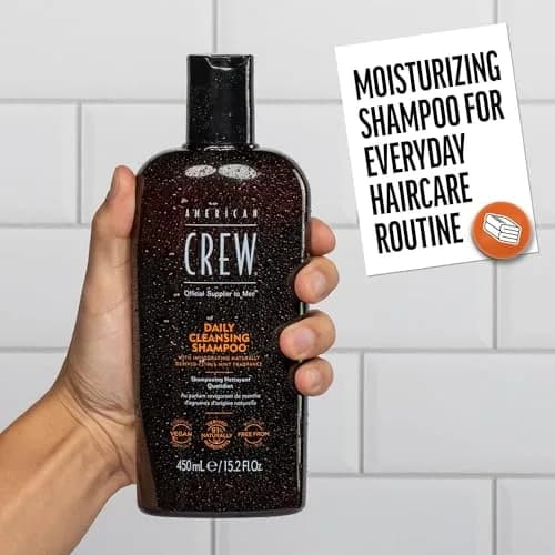 American Crew Daily Cleansing Shampoo Citrus Mint 450ml (15.2 Fl Oz) | For Normal to Oily Hair thumbnail 4