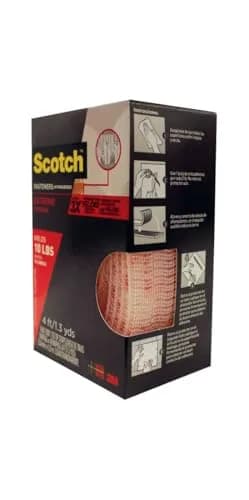 3M Scotch Extreme Fasteners Clear 1" x 48" (2-Pack) | Holds 10 lbs per set, Weather Resistant thumbnail 4
