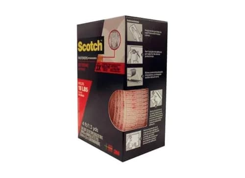 3M Scotch Extreme Fasteners Clear 1" x 48" (2-Pack) | Holds 10 lbs per set, Weather Resistant thumbnail 5