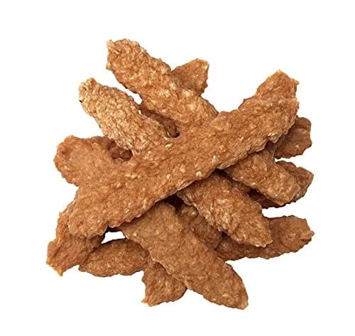 Preen Pets Chicken Breast Strips *Crunchy* Dog Treats – 100% USA Chicken Breast (1 Pound) | High Protein & All-Natural thumbnail 4