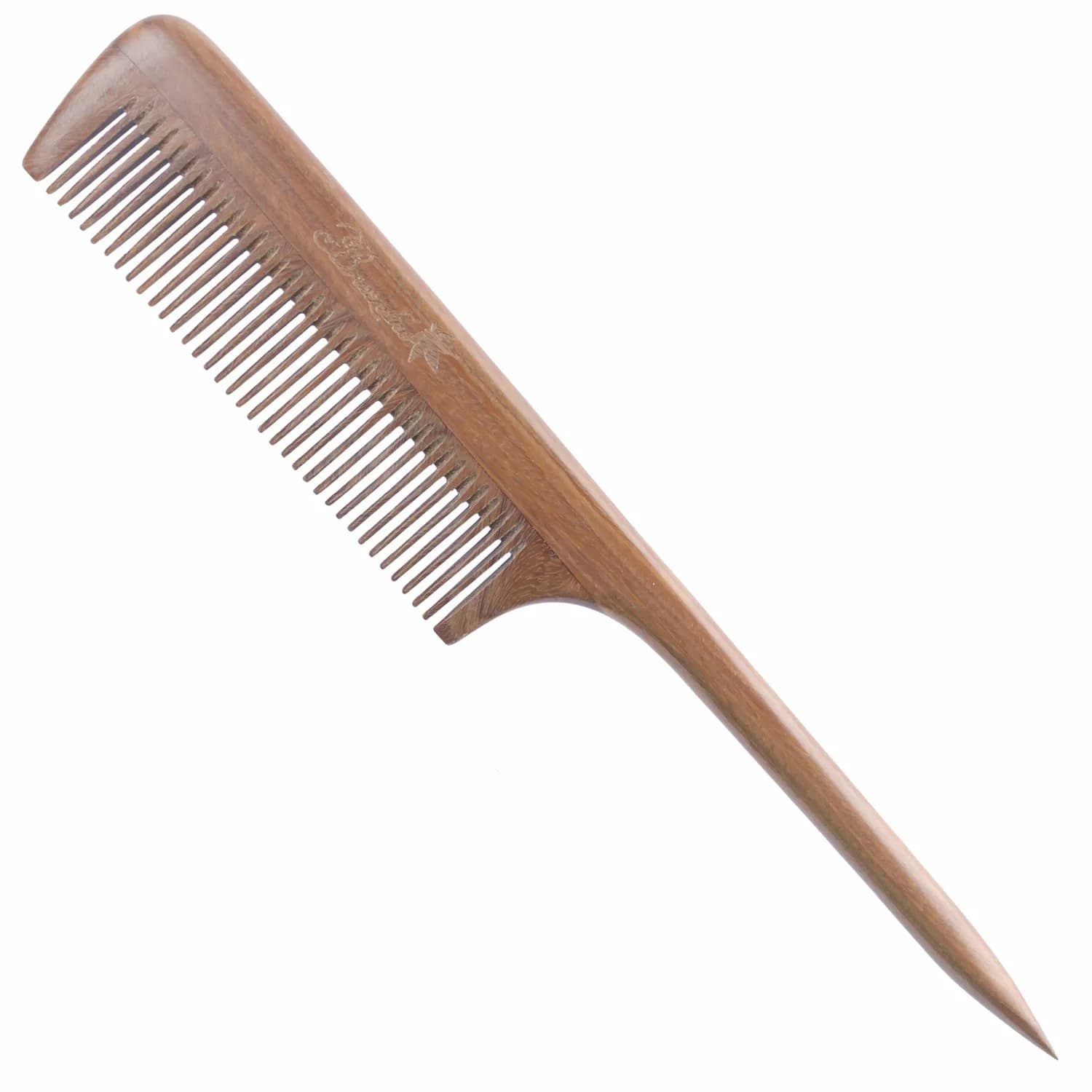 Breezelike Hair Combs for Styling, Fine Tooth Wooden Tail Comb for Women | Natural Sandalwood, Detangling & Stress Relief