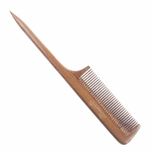 Breezelike Hair Combs for Styling, Fine Tooth Wooden Tail Comb for Women | Natural Sandalwood, Detangling & Stress Relief thumbnail 2