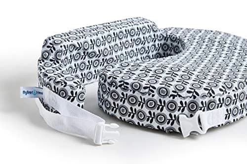 My Brest Friend Original Nursing Pillow - Midnight Poppy | Ergonomic Support for Breastfeeding & Bottle Feeding thumbnail 4