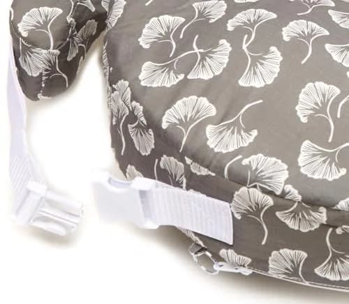 My Brest Friend Original Nursing Pillow Grey Flowing Fans | Ergonomic Support for Mom & Baby thumbnail 5