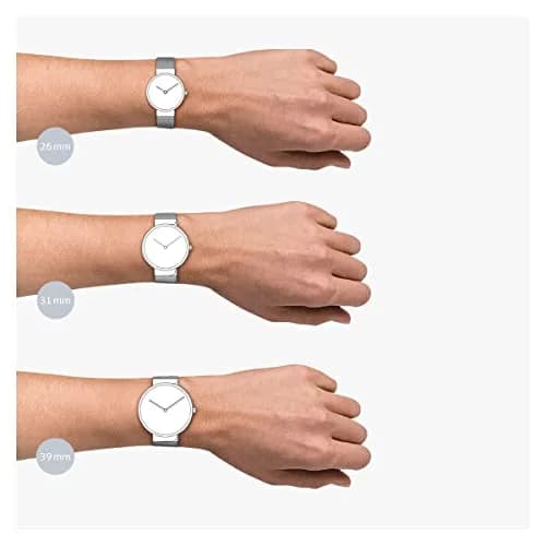 BERING Women's Quartz Watch - Ceramic Collection with Sapphire Glass, Rose Gold/Black, 35mm | Minimalist Danish Design thumbnail 3
