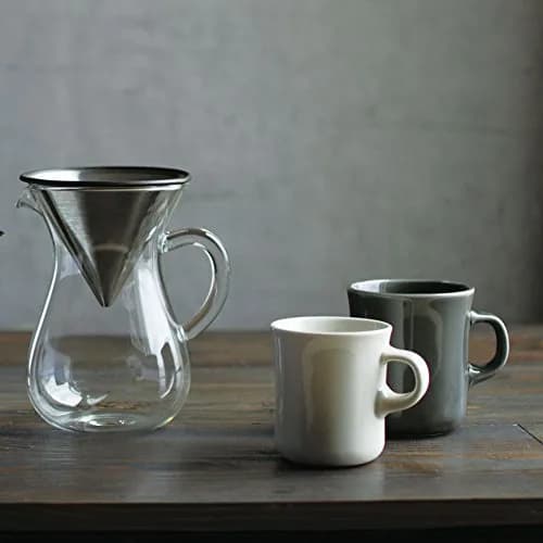 Kinto SCS Mug 13.5 fl oz (400 ml) Gray | Thick Porcelain Coffee Mug for Microwave & Dishwasher thumbnail 9