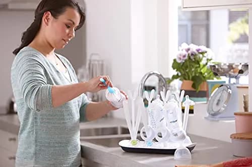 Philips Avent Baby Bottle and Nipple Brush, Gray | Cleans Bottles & Nipples Effectively thumbnail 8