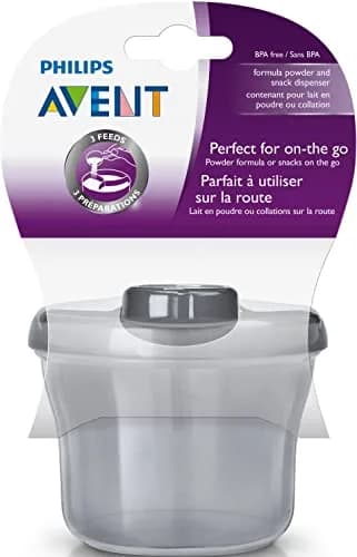 Philips Avent Formula Dispenser and Snack Cup, Grey | 260ml (9oz) Capacity | BPA-Free, Dishwasher Safe thumbnail 7