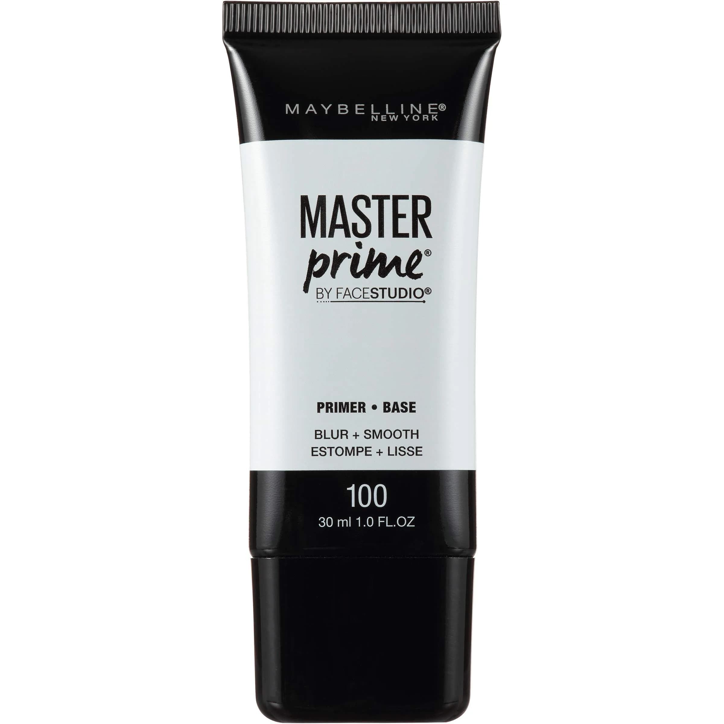 Maybelline Face Studio Master Prime Blur + Smooth Face Primer 30ml (1 Fl Oz) | Lightweight Face Makeup Base — BLUR + SMOOTH
