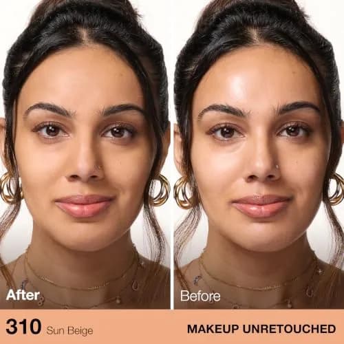 Maybelline Fit Me Matte + Poreless Pressed Powder Makeup, Sun Beige, 0.29 oz (8.5 g) | Controls Shine for Normal to Oily Skin thumbnail 3