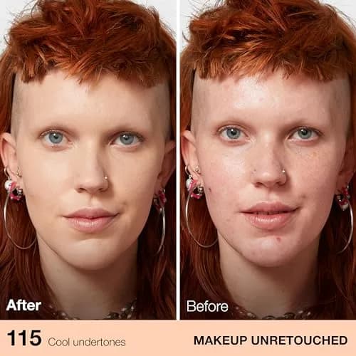 Maybelline Fit Me Matte + Poreless Liquid Foundation Makeup 1 Fl Oz (29.57 ml) | Refines Pores for Natural Matte Finish thumbnail 2