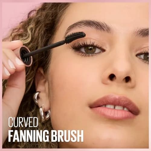 Maybelline Lash Sensational Washable Mascara 0.32 Fl Oz | Lengthening & Volumizing Full Fan Effect thumbnail 4