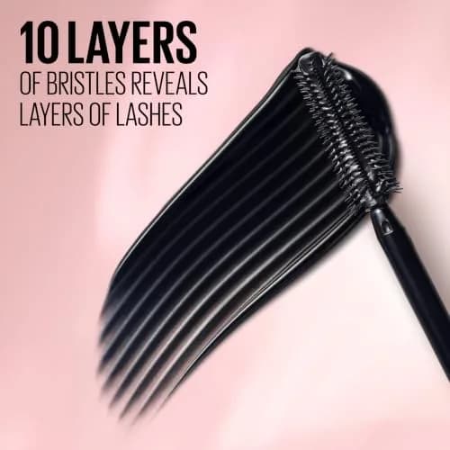 Maybelline Lash Sensational Washable Mascara 0.32 Fl Oz | Lengthening & Volumizing Full Fan Effect thumbnail 5