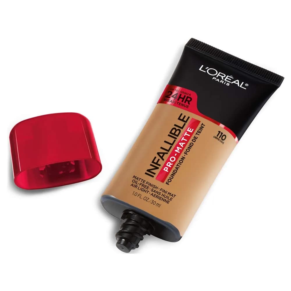 L'Oreal Paris Infallible Pro-Matte Liquid Foundation Soft Sable 29.57ml (1 Fl Oz) | Demi-Matte Finish, Longwear - view 2