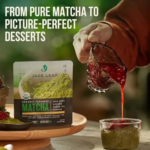 Jade Leaf Matcha Powder 30g | Organic Culinary Grade for Smooth, Rich Flavor thumbnail 7
