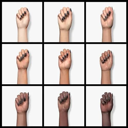 KIARA SKY Soak Off Gel Nail Polish 0.5 fl oz — Classic Black, Long-Lasting, High-Gloss Finish, USA Import thumbnail 4