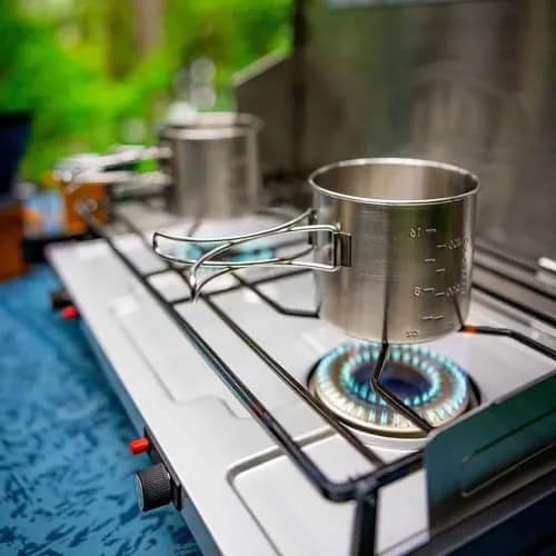 GSI Outdoors Glacier Stainless Bottle Cup, Large, 24 fl oz | 2-in-1 Camp Cup & Pot for Outdoor Cooking thumbnail 6
