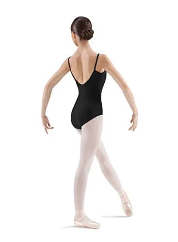 Mirella Women's Princess Seam Camisole Leotard Petite Black | Classic Dance Fit thumbnail 2