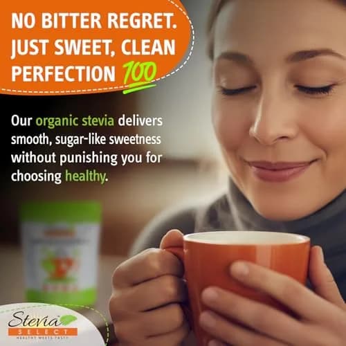 Stevia Select Organic Stevia Powder 113g (4 Oz) | Pure Stevia Extract Sugar Substitute thumbnail 3