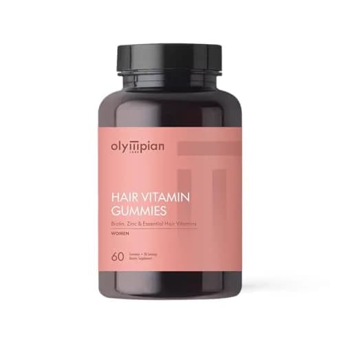 Olympian Labs Hair Vitamin Gummies 60 Count | Rich in Vitamins & Minerals for Hair Growth & Strength thumbnail 1