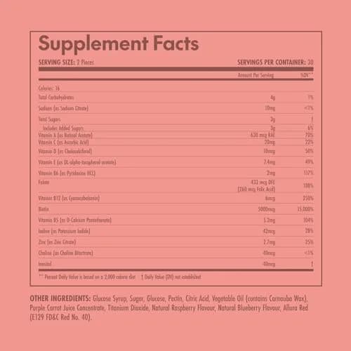 Olympian Labs Hair Vitamin Gummies 60 Count | Rich in Vitamins & Minerals for Hair Growth & Strength thumbnail 3