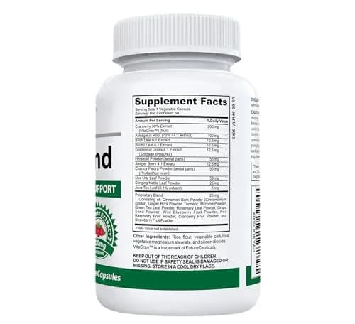 Nutracraft KidneyKind Berry Herbal Supplement 60 Count (1.7 oz) | Supports Kidney Health with Natural Ingredients thumbnail 2