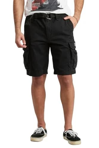 Unionbay Survivor Belted Cargo Shorts 38 | Relaxed Fit, Cotton Twill, 11" Inseam thumbnail 1
