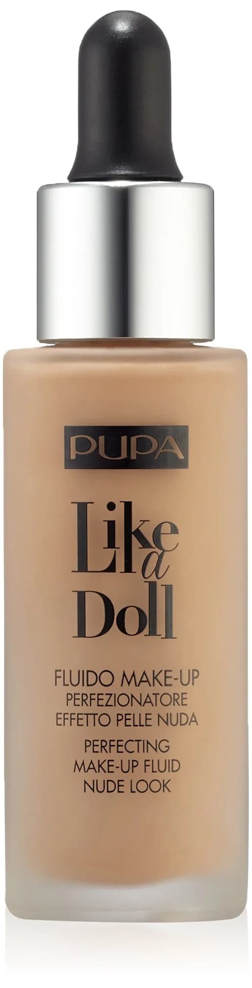 Pupa Milano Like A Doll Perfecting Make-Up Fluid Sand 30 ml | Natural Radiance & Flawless Finish - main product image