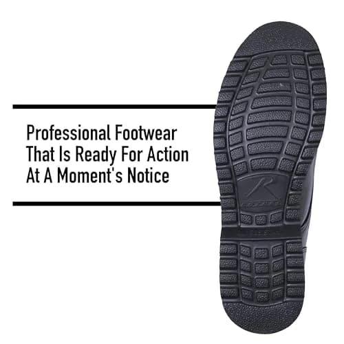 Rothco Uniform Oxford Dress Work Shoe, Black, 8.5 | Professional, Durable & Comfortable thumbnail 5