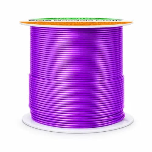 Mandala Crafts 22 Gauge Purple Anodized Aluminum Craft Wire, 100 FT | Durable, Shapeable & Tarnish-Resistant thumbnail 2