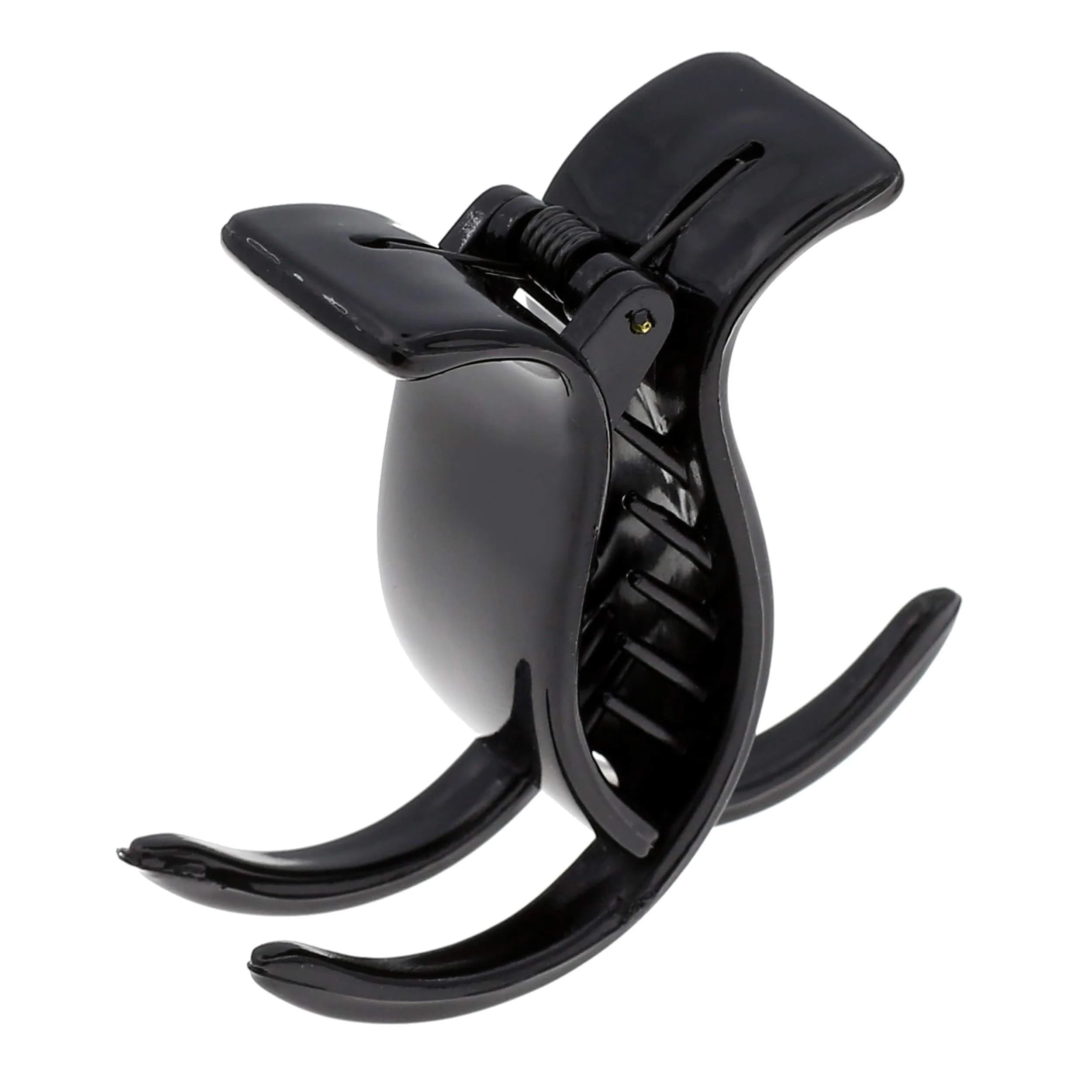 Camila Paris CP1432 French Hair Clip 2 inch | Strong Hold No Slip Grip for Women — Black