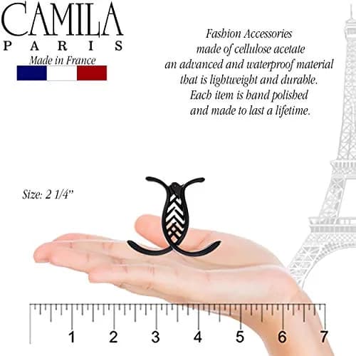 Camila Paris NV07 French Hair Clip 2 inch | Strong Hold No Slip Grip for Women & Girls thumbnail 3