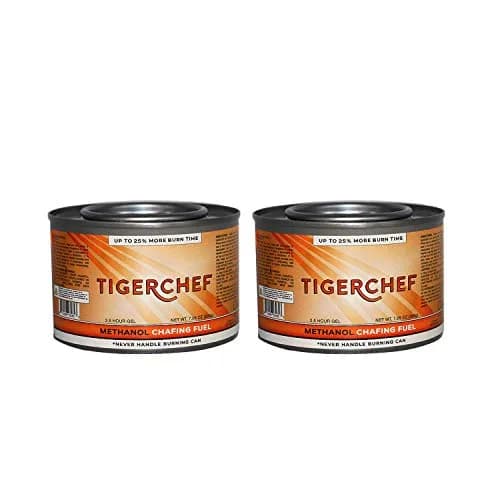 Tiger Chef Gel Fuel 7 oz Can | Odorless, Spill-Free, 2.5 Hour Burn Time thumbnail 1