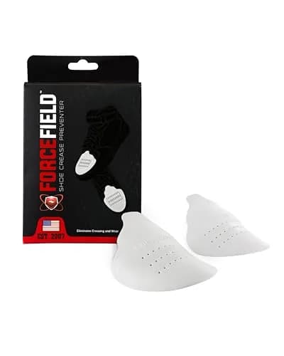 Forcefield Shoe Crease Protector White Medium | Unisex Foam Shoe Guard for Shoes & Boots thumbnail 1