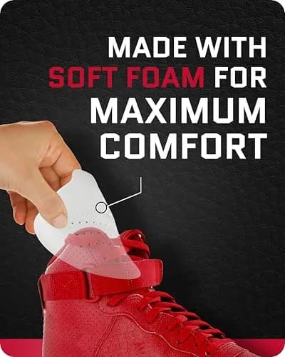 Forcefield Shoe Crease Protector White Medium | Unisex Foam Shoe Guard for Shoes & Boots thumbnail 5