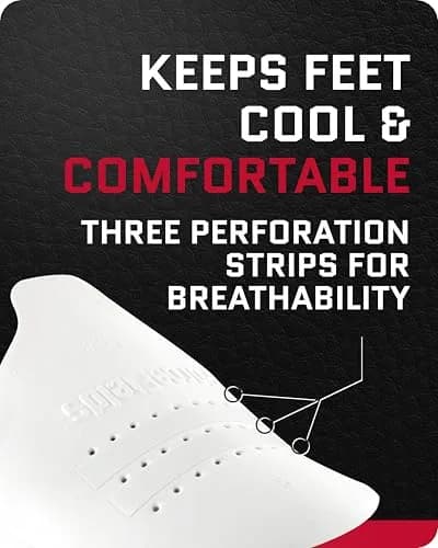 Forcefield Shoe Crease Protector White Medium | Unisex Foam Shoe Guard for Shoes & Boots thumbnail 8