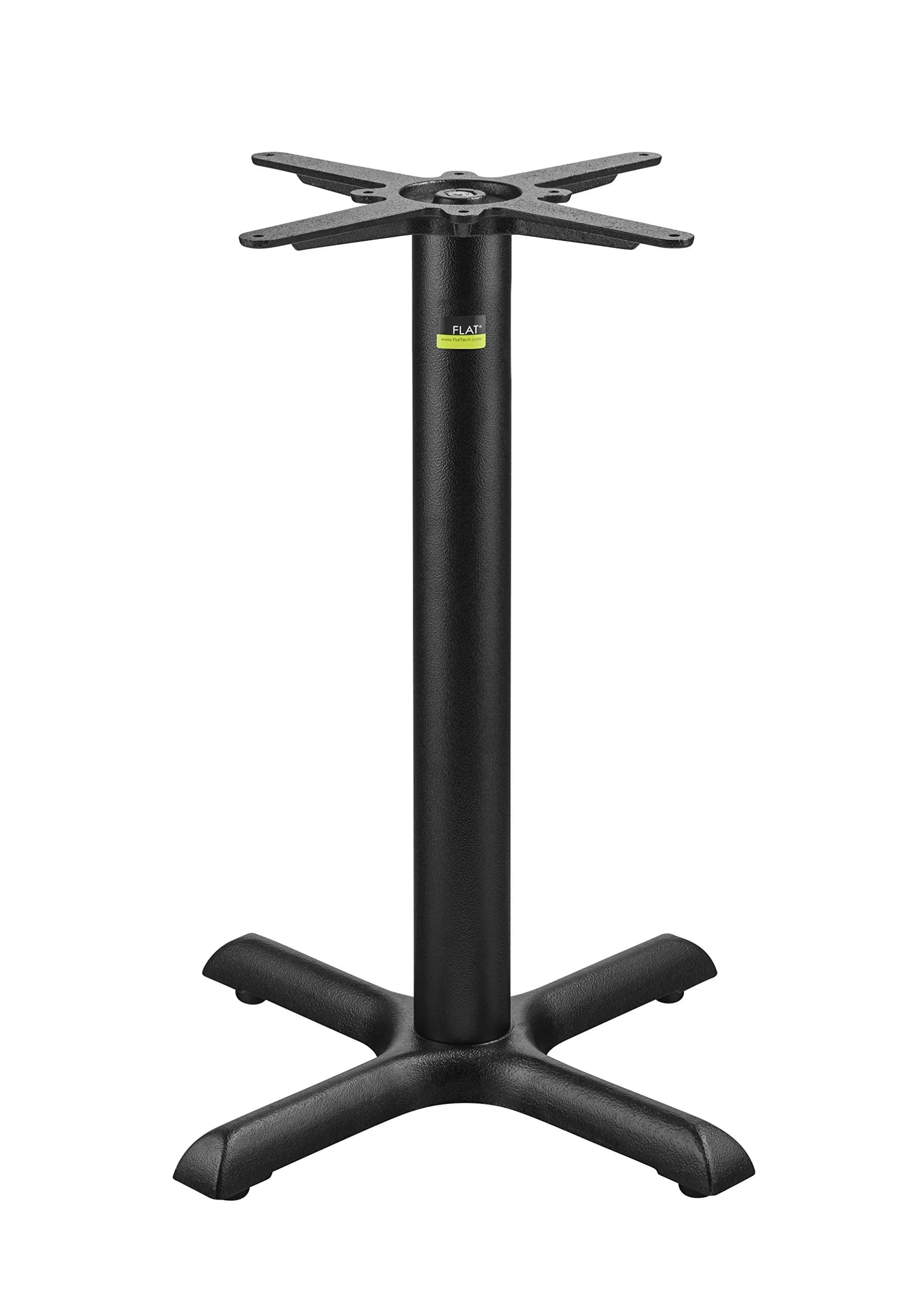 FLAT Self-Stabilizing KX22 Table Base for Restaurants | Space-Efficient, Wobble-Free Stability