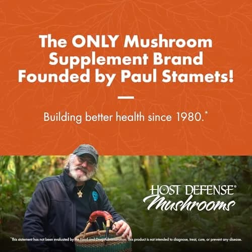 Host Defense Breathe Capsules 60 | Immune & Respiratory Support, Organic Mushroom Extracts thumbnail 3