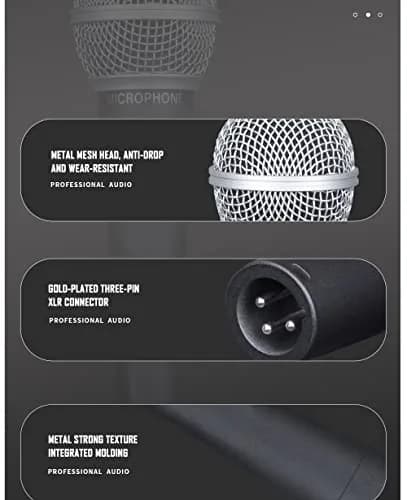 WEYMIC WM58 Classic Style Dynamic Vocal Microphone | Metal Body, Uni-Directional, 45Hz-16kHz thumbnail 6