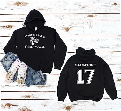 Studio 9Thirty3 Salvatore 17 Hoodie Sweatshirt Medium Black | Fan Favorite thumbnail 4