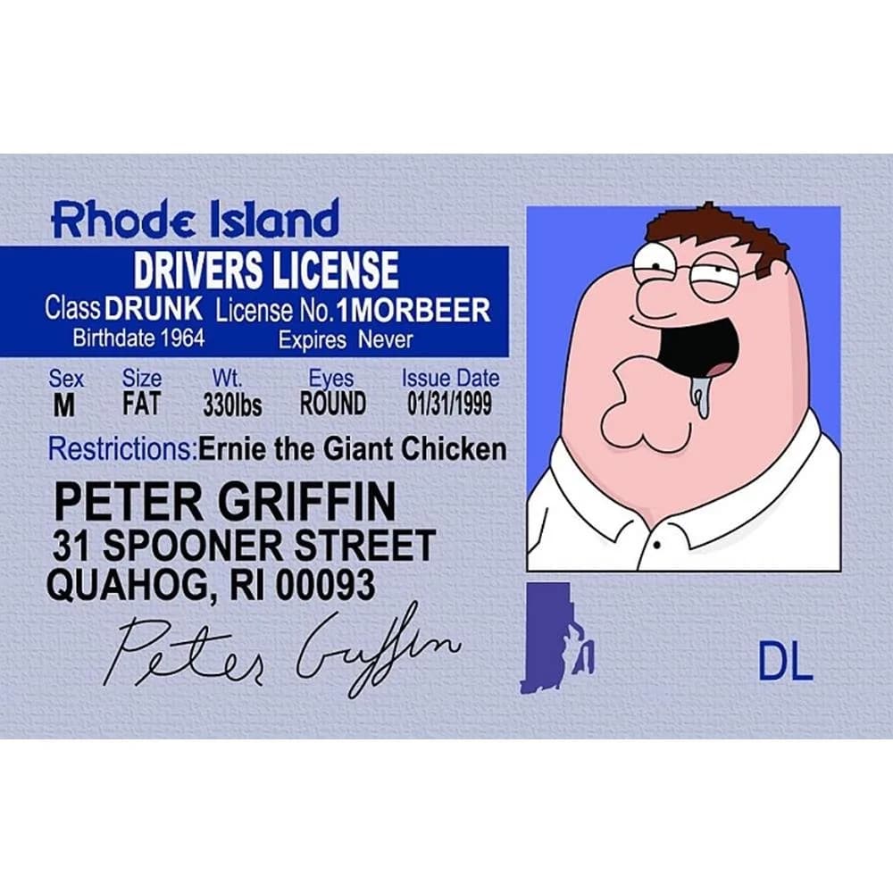 Signs 4 Fun Parody ID | Fake Driver’s License | Novelty Collectible Card | Made in The USA