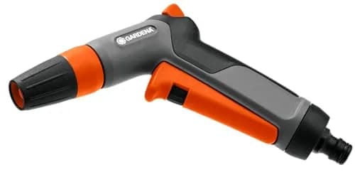 Gardena Classic Cleaning Nozzle 190mm x 220mm x 36mm | Adjustable Flow, Fine Mist & Jet thumbnail 1