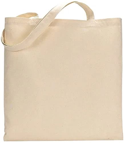 TBF 12 Pack Cotton Reusable Tote Bags | Eco-Friendly, Durable & Customizable (70-120 chars) thumbnail 1