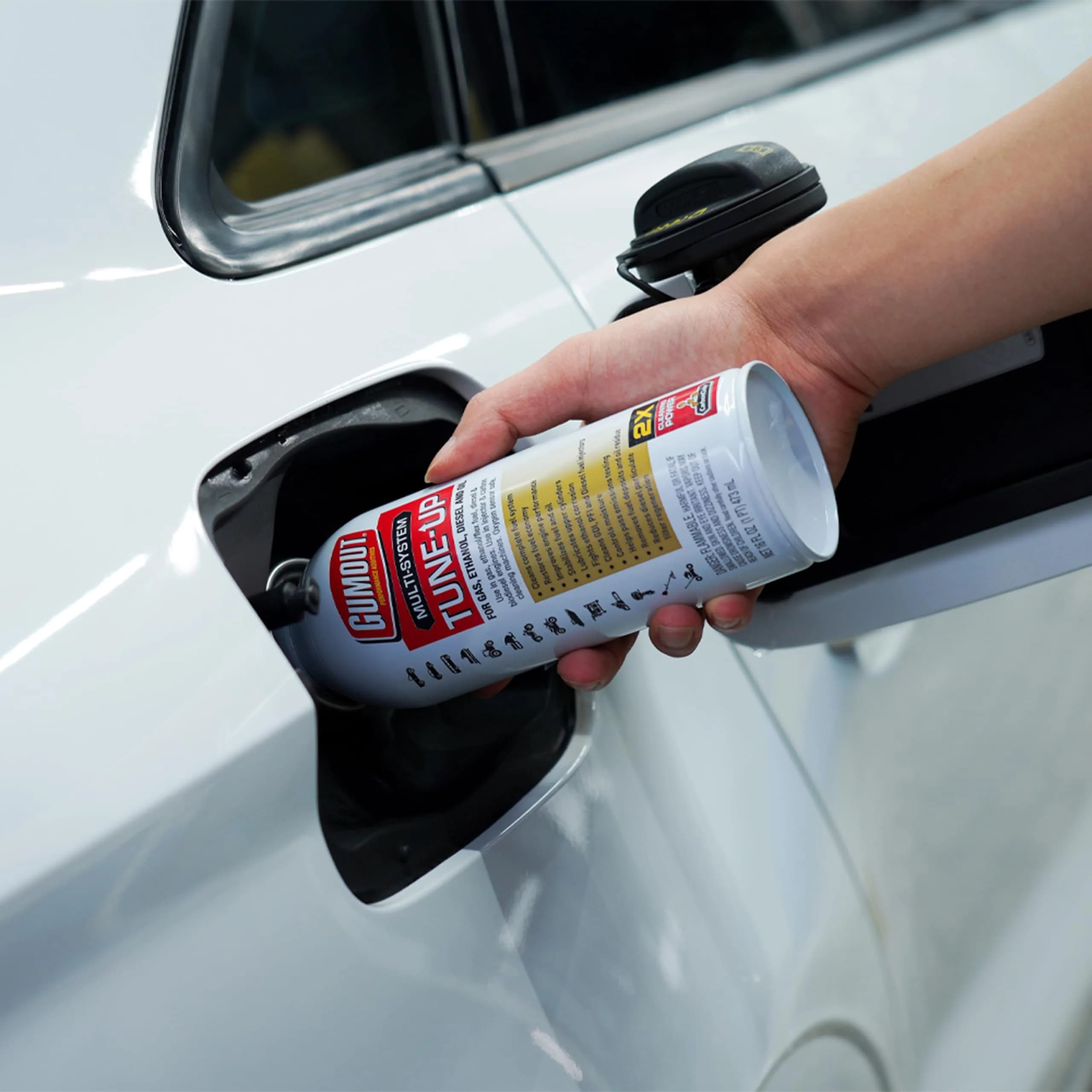 Gumout Multi-System Tune-Up Fuel System Cleaner 473ml (16 Fl Oz) | Cleans Injectors, Carburetors & Valves - view 2