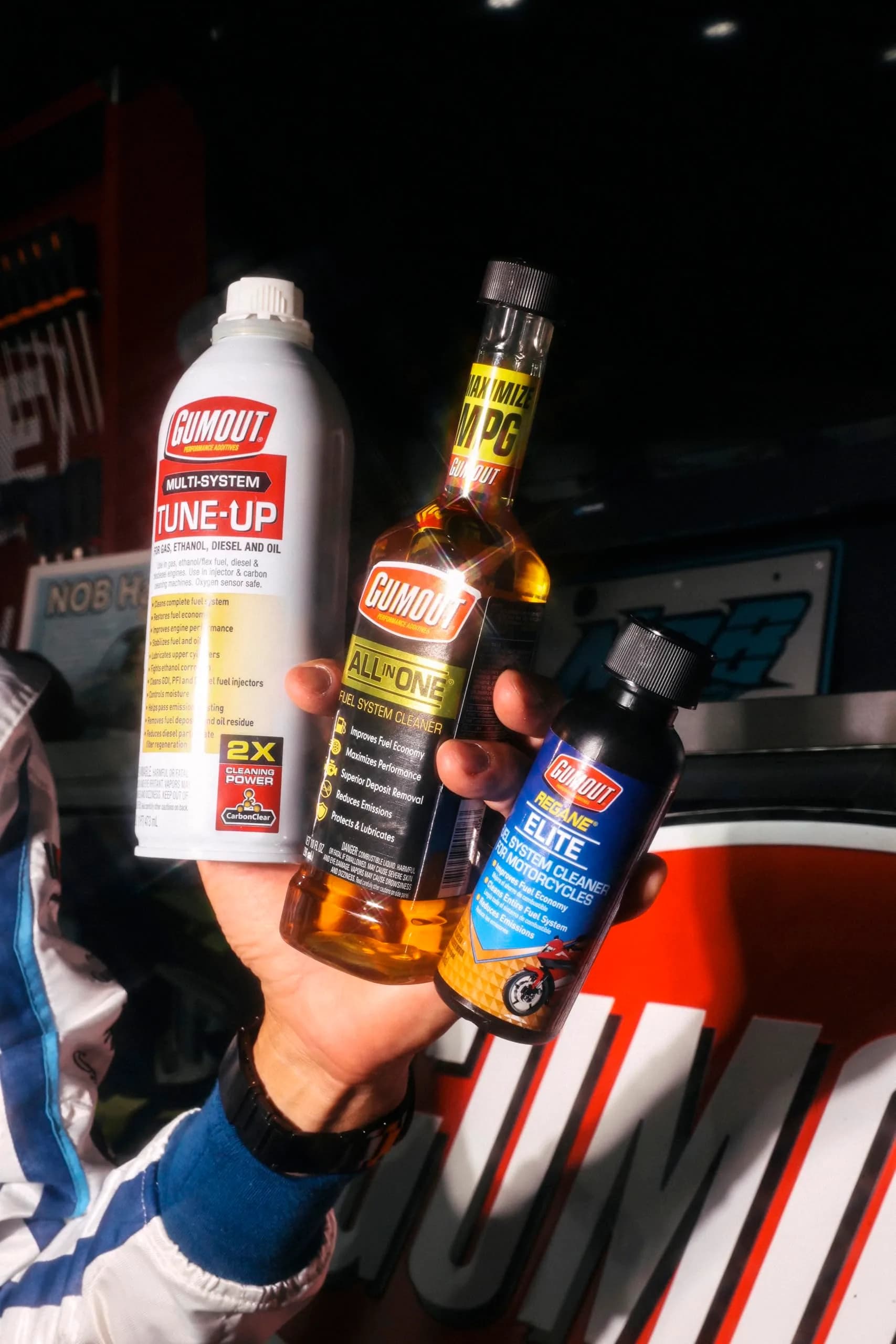 Gumout Multi-System Tune-Up Fuel System Cleaner 473ml (16 Fl Oz) | Cleans Injectors, Carburetors & Valves - view 3