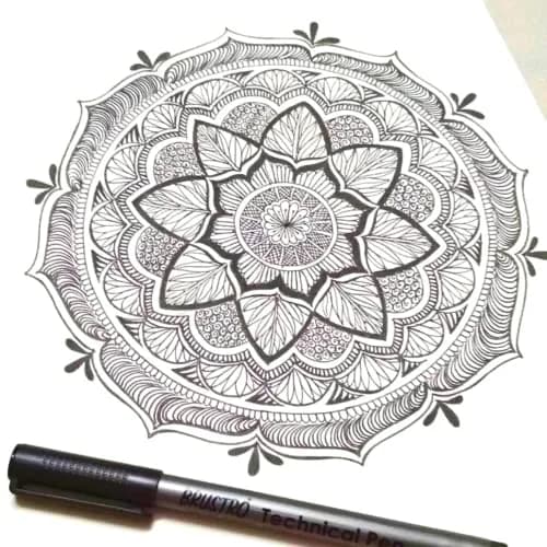 BRUSTRO Technical Pen (Pack Of 9) 0.9mm | Fine, Waterproof Ink for Art & Design thumbnail 6