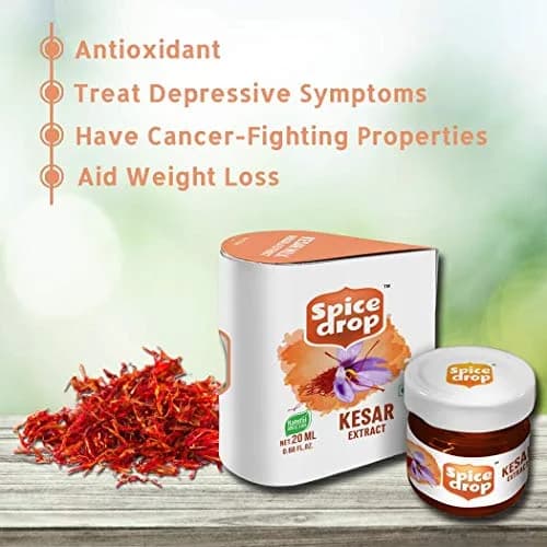 Spice Drop Pure Saffron Extract 20ml (0.68 Fl Oz) | Kashmiri Saffron Essence for Cooking & Beverages thumbnail 4