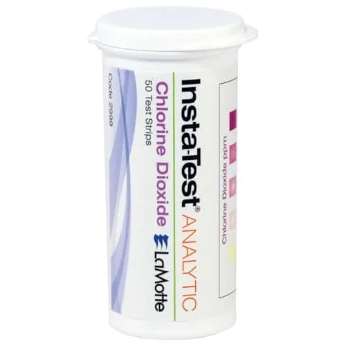 LaMotte Test Strips Chlorine Dioxide 0-10ppm | Water Quality Test Kit for Pools & Spas thumbnail 1